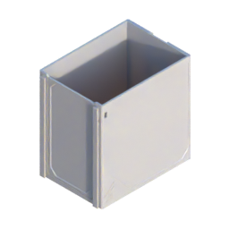 Render of MODULITH 115 Gridfinity Decor Drawer - 1W-2H